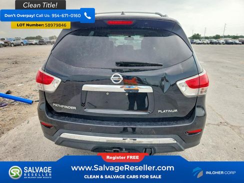 Used 2014 Nissan Pathfinder Platinum w/ Platinum Premium Package FWD image 8