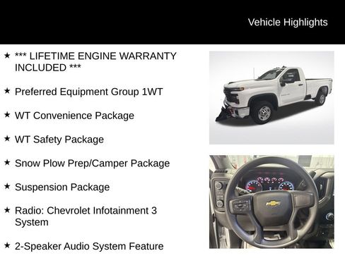 New 2025 Chevrolet Silverado 2500 W/T w/ WT/CX Safety Package image 2