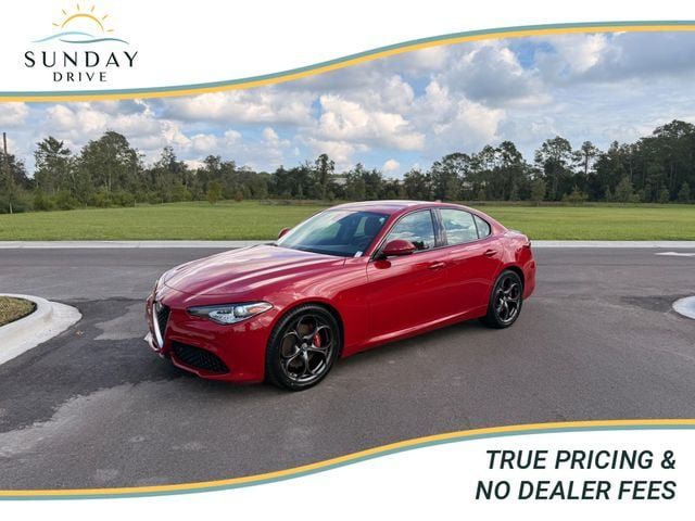 Used 2018 Alfa Romeo Giulia Ti Sport w/ Quick Order Package 22S Sport AWD/4WD image 1