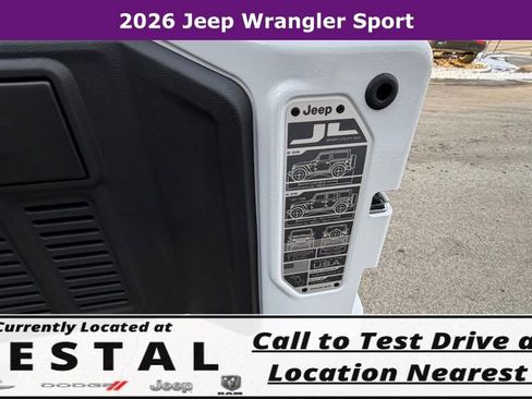 New 2026 Jeep Wrangler Unlimited Sport AWD/4WD image 23