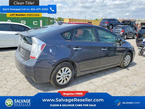 Used 2012 Toyota Prius Prime Plug-In Hybrid image 4