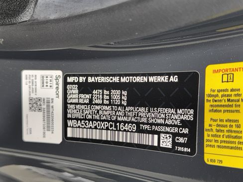 Used 2023 BMW 430i Coupe w/ M Sport Package RWD image 10