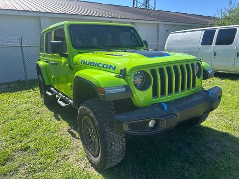 Used 2021 Jeep Wrangler Unlimited Rubicon 4xe w/ Cold Weather Group AWD/4WD image 6