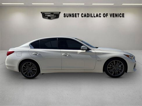 Used 2016 INFINITI Q50 Red Sport 400 image 2