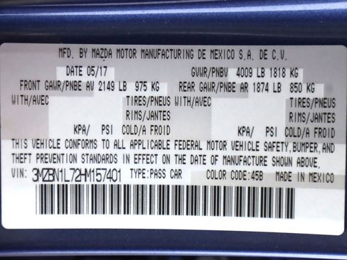 Used 2017 MAZDA MAZDA3 Touring FWD image 41