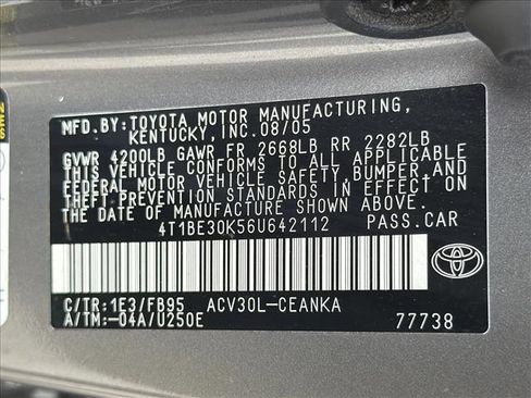 Used 2006 Toyota Camry LE image 22