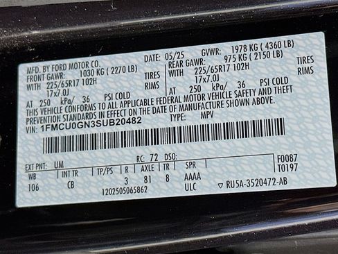 Used 2025 Ford Escape Active FWD image 31