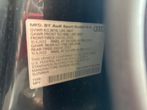 New 2026 Audi RS Q8 performance image 35