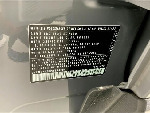 Certified 2023 Volkswagen Taos SE w/ Panoramic Sunroof Package image 35