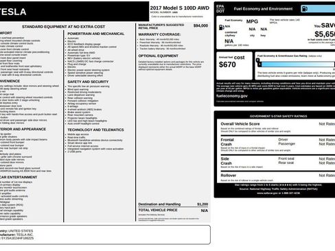 Used 2017 Tesla Model S 90D image 18