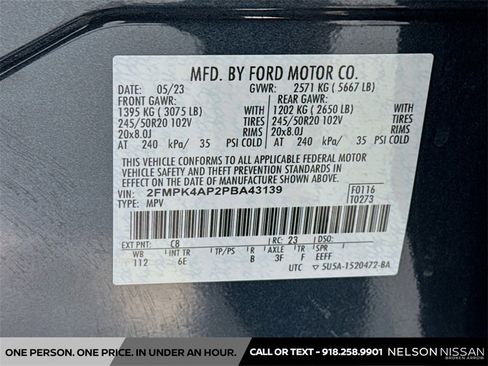 Used 2023 Ford Edge ST w/ Cargo Accessory Package image 32