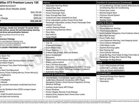 Used 2019 Cadillac XT5 Premium Luxury image 24