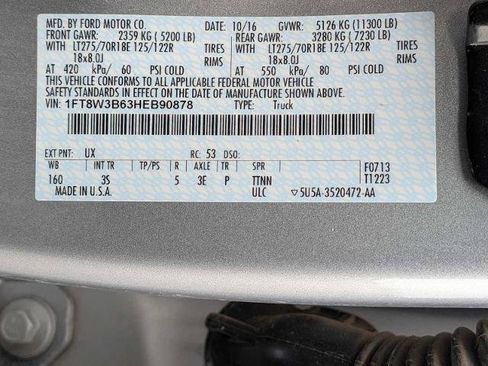 Certified 2017 Ford F350 XLT AWD/4WD image 28