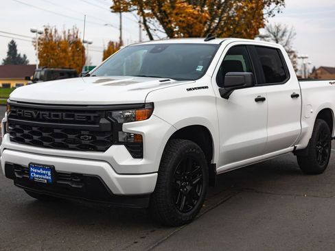 New 2025 Chevrolet Silverado 1500 Custom w/ Turbomax Blackout Package image 4
