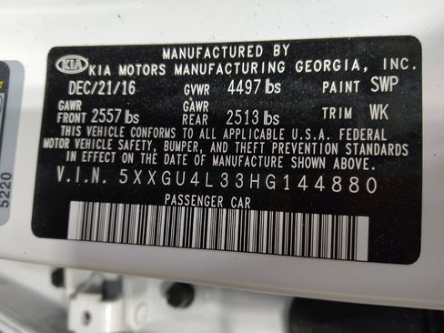 Used 2017 Kia Optima EX FWD image 33