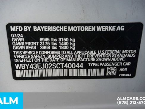 Used 2025 BMW i7 eDrive50 w/ M Sport Package image 66