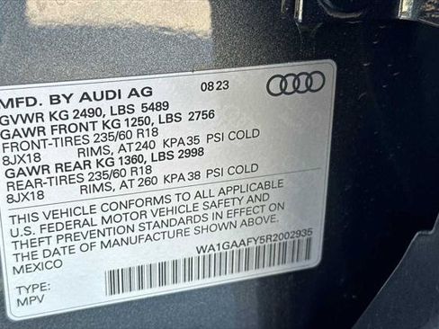 Certified 2024 Audi Q5 2.0T Premium w/ Convenience Package AWD/4WD image 24