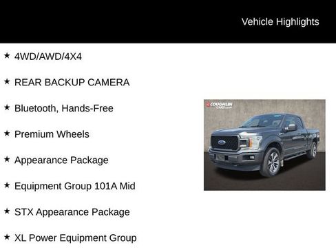 Used 2019 Ford F150 XL w/ Equipment Group 101A Mid AWD/4WD image 2