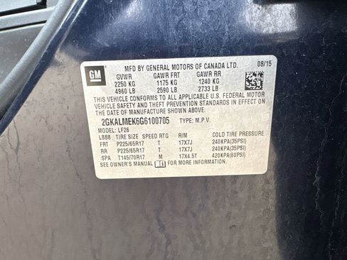 Used 2016 GMC Terrain SLE image 30