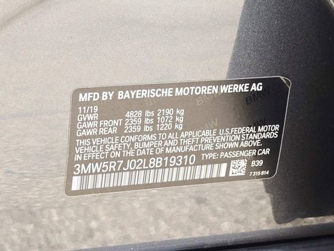 Used 2020 BMW 330i xDrive Sedan w/ Convenience Package AWD/4WD image 38