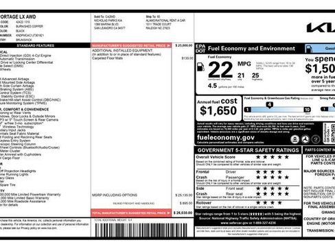 Used 2018 Kia Sportage LX image 3