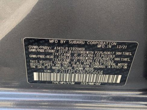 Used 2022 Subaru Crosstrek 2.0i Premium AWD/4WD image 36