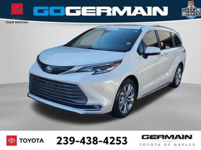 Certified 2022 Toyota Sienna Platinum