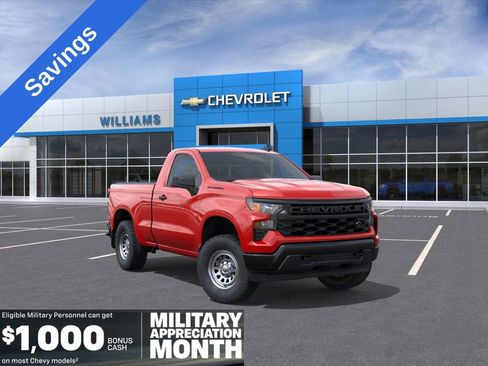 New 2026 Chevrolet Silverado 1500 W/T AWD/4WD image 1