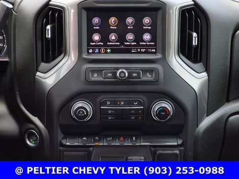Used 2023 Chevrolet Silverado 1500 Custom w/ 2.7L Blackout Package AWD/4WD image 35