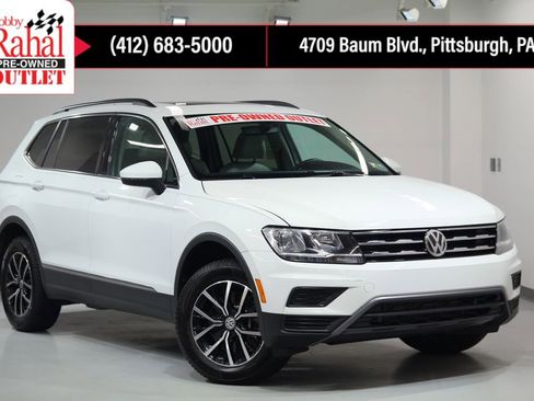 Used 2021 Volkswagen Tiguan SE w/ Panoramic Sunroof Package AWD/4WD image 1