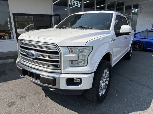 Used 2016 Ford F150 Limited w/ Trailer Tow Package AWD/4WD image 1