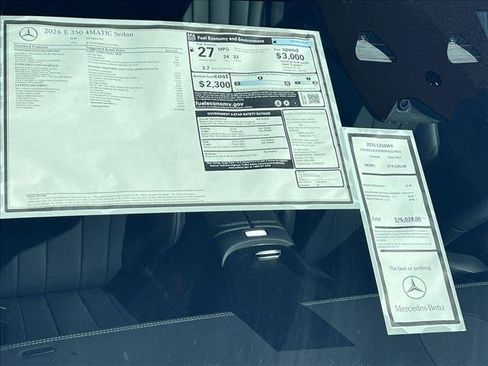 New 2026 Mercedes-Benz E 350 4MATIC Sedan image 18