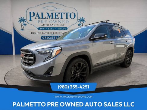 Used 2021 GMC Terrain SLT w/ Infotainment Package II FWD image 1