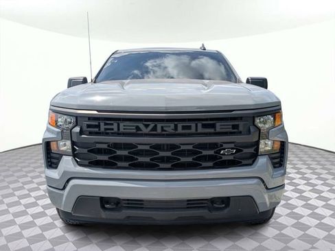 Used 2024 Chevrolet Silverado 1500 Custom w/ Turbomax Blackout Package AWD/4WD image 8