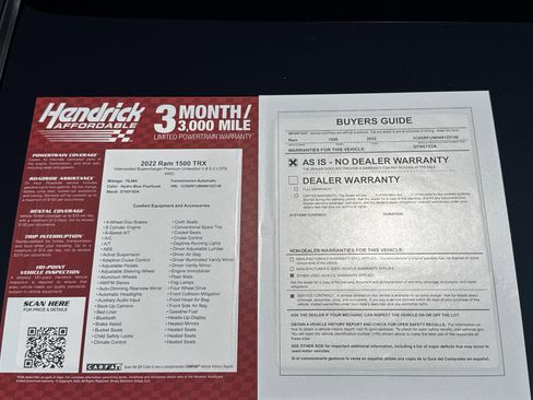 Used 2022 RAM 1500 TRX w/ TRX Level 2 Equipment Group image 34