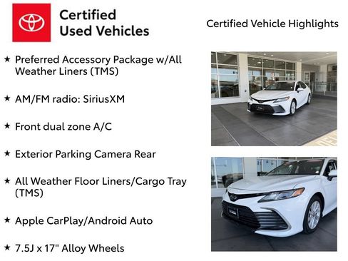 Certified 2023 Toyota Camry LE FWD image 7