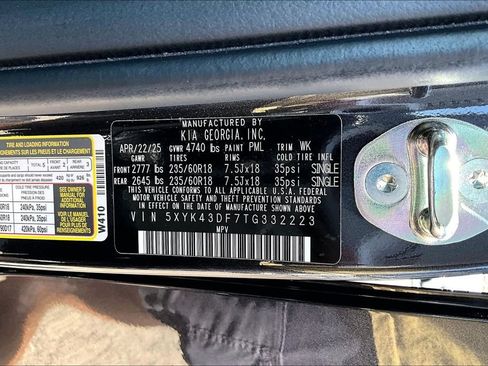 Used 2026 Kia Sportage SX FWD image 19