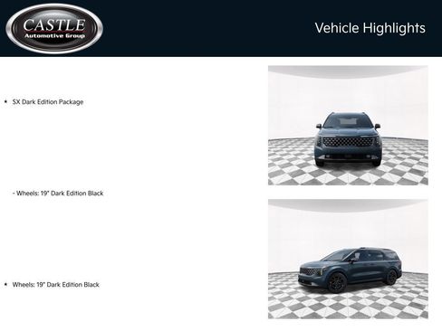New 2026 Kia Carnival SX w/ SX Dark Edition Package FWD image 4