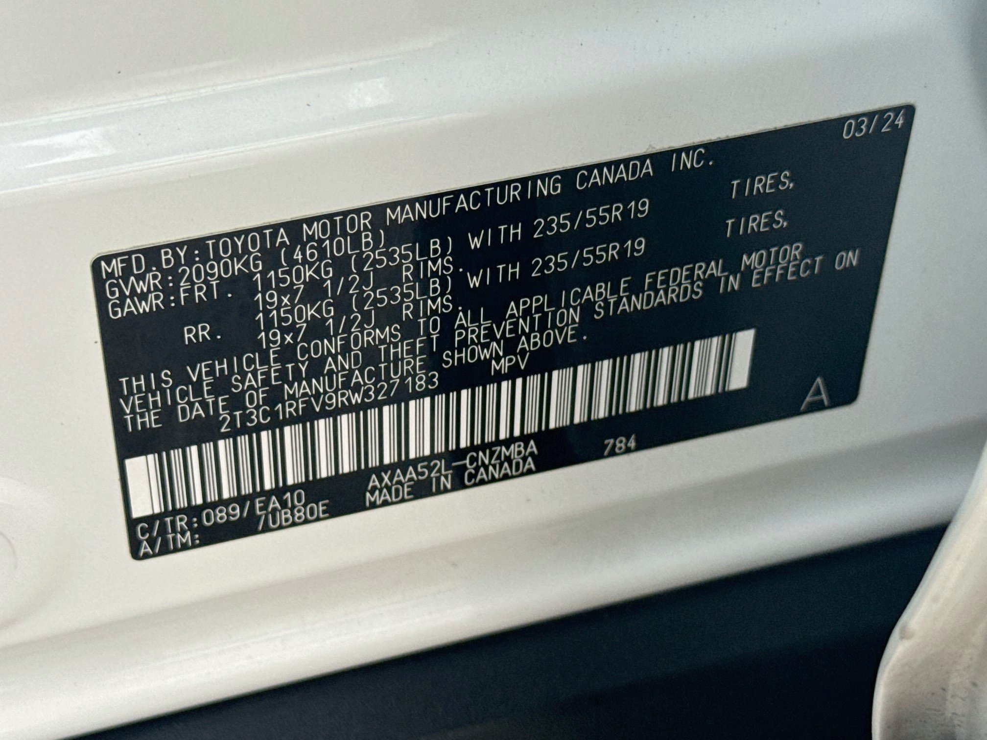 Used 2024 Toyota RAV4 XLE Premium FWD image 35