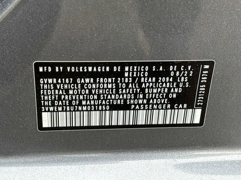 Used 2022 Volkswagen Jetta SE FWD image 26