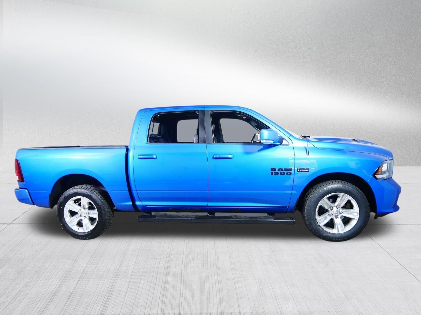 Used 2018 RAM 1500 Sport w/ Hydro Blue Sport Package AWD/4WD image 8