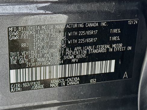 Used 2025 Toyota RAV4 LE FWD image 12