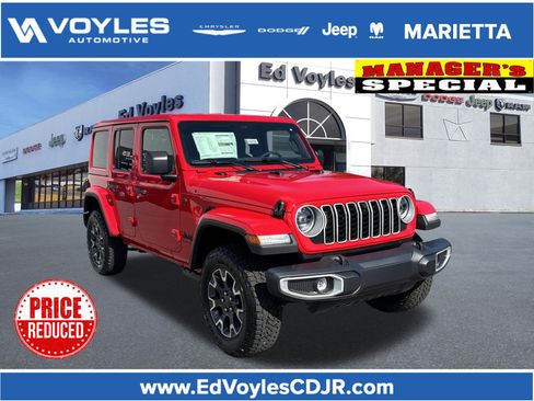New 2026 Jeep Wrangler Unlimited Sahara w/ Safety Group AWD/4WD image 1