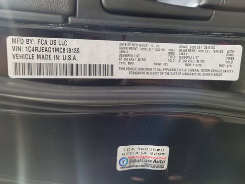 Used 2021 Jeep Grand Cherokee Laredo RWD image 33