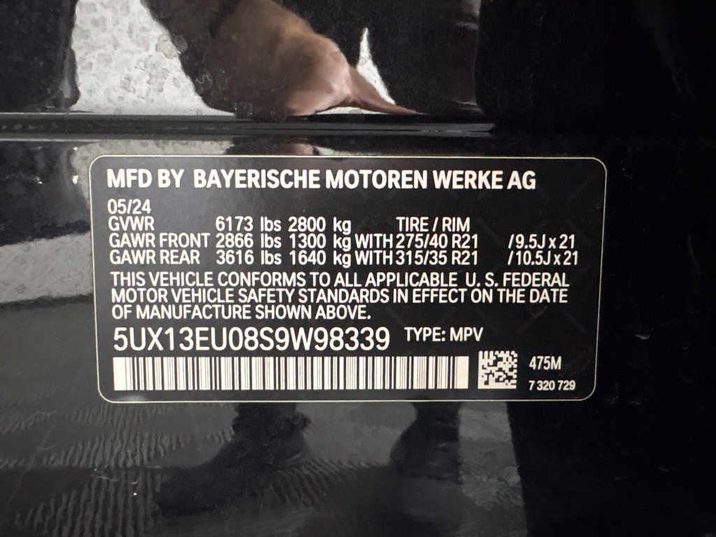 Certified 2025 BMW X5 sDrive40i w/ Parking Assistance Package RWD image 34