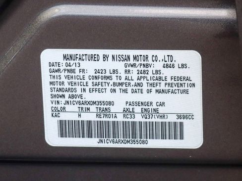 Used 2013 INFINITI G37 x Sedan w/ Premium Pkg AWD/4WD image 9