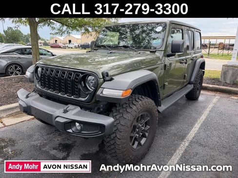Used 2024 Jeep Wrangler Unlimited Sport AWD/4WD image 3