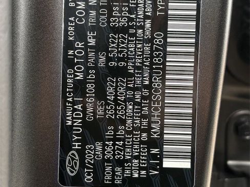 Used 2024 Genesis GV80 3.5T w/ Prestige Matte Package image 35