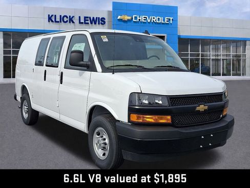New 2025 Chevrolet Express 3500 WT Van w/ Driver Convenience Package image 1