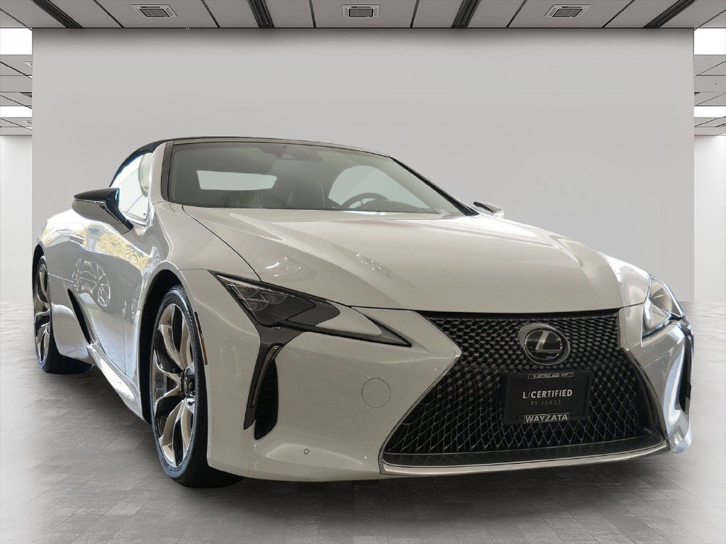 Certified 2022 Lexus LC 500 Convertible w/ Touring Package RWD image 1